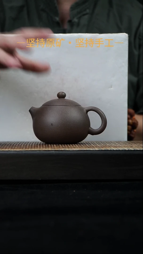 茶壶紫砂西施壶 老段泥 230cc   07
