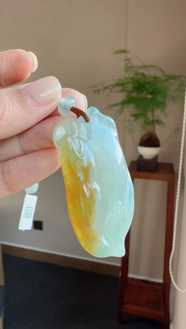 未镶嵌挂件翡翠自在 洋