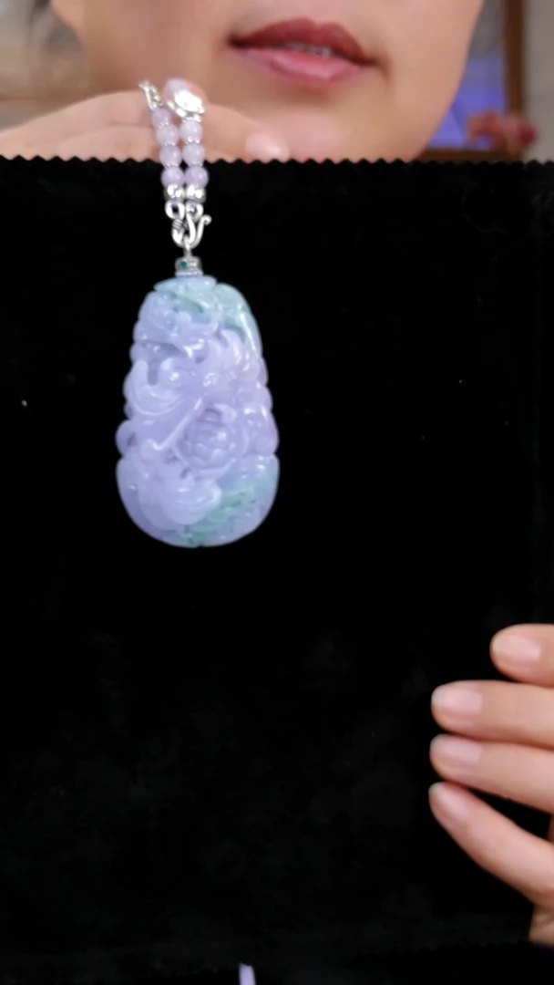 颈饰未镶嵌翡翠国风