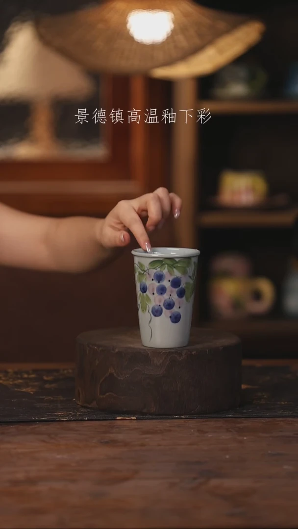 景德镇高温釉下手绘陶瓷204
