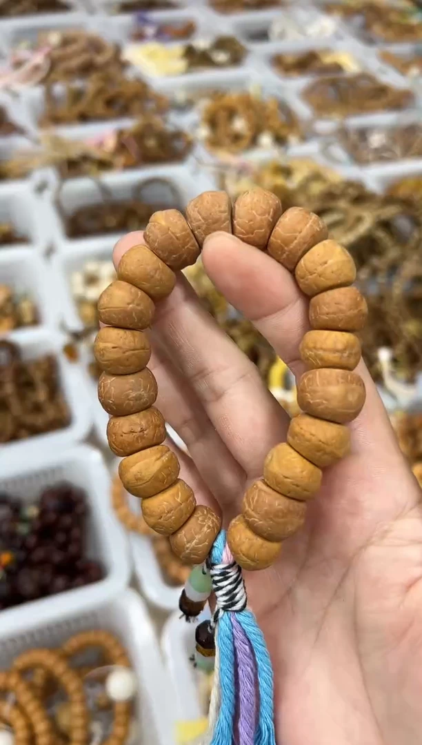 手串凤眼菩提卡15mm左右厚切凤眼 大肠 手持