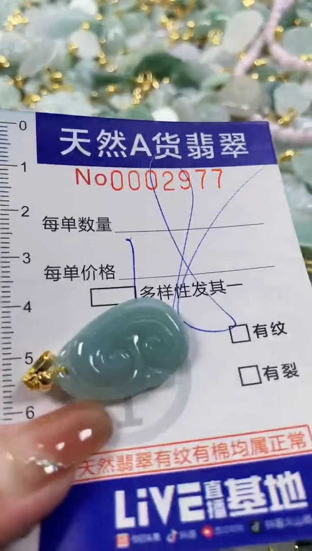 颈饰未镶嵌翡翠天然A货翡翠