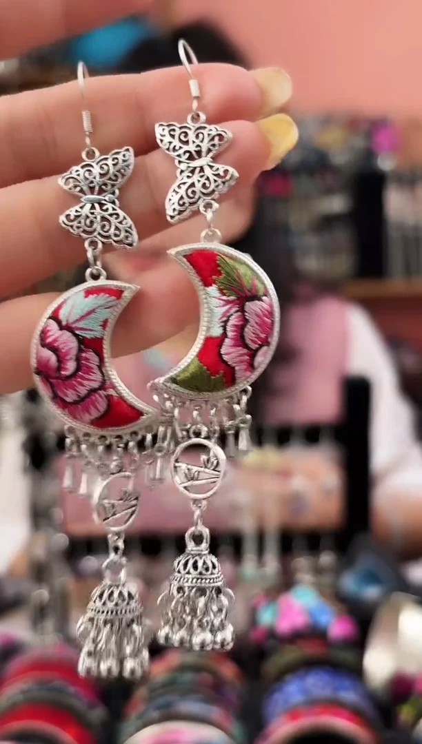 织绣艺枝独绣老绣饰品113