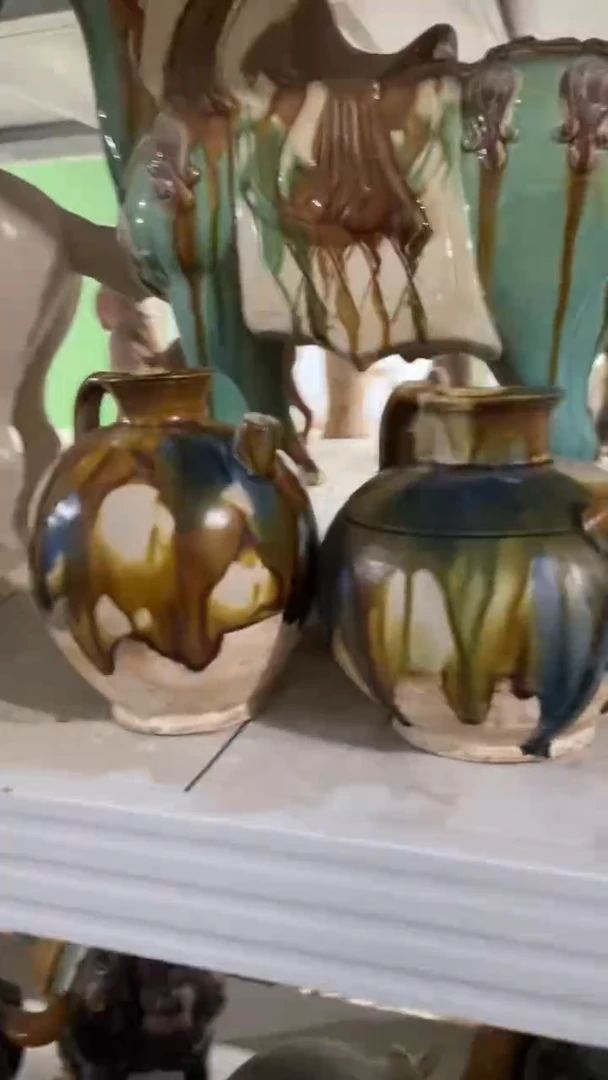 陶瓷唐三彩手工陶瓷品