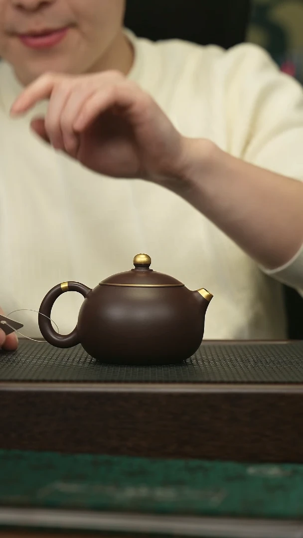 【闪购商品】紫砂茶壶宜兴原矿 手工 紫砂壶容量200CC