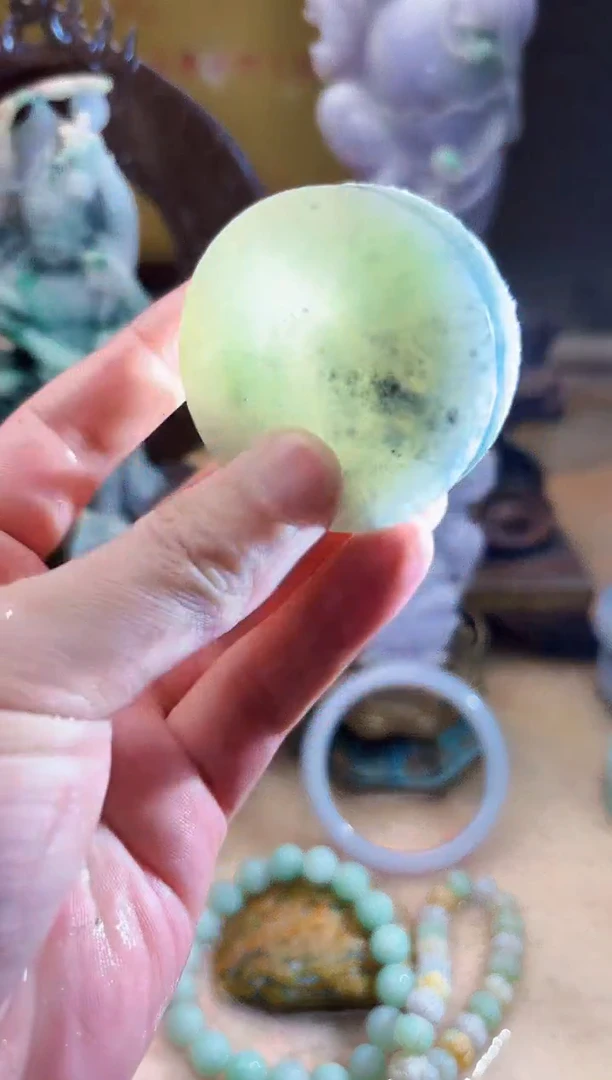 未镶嵌挂件翡翠A货张麦9273