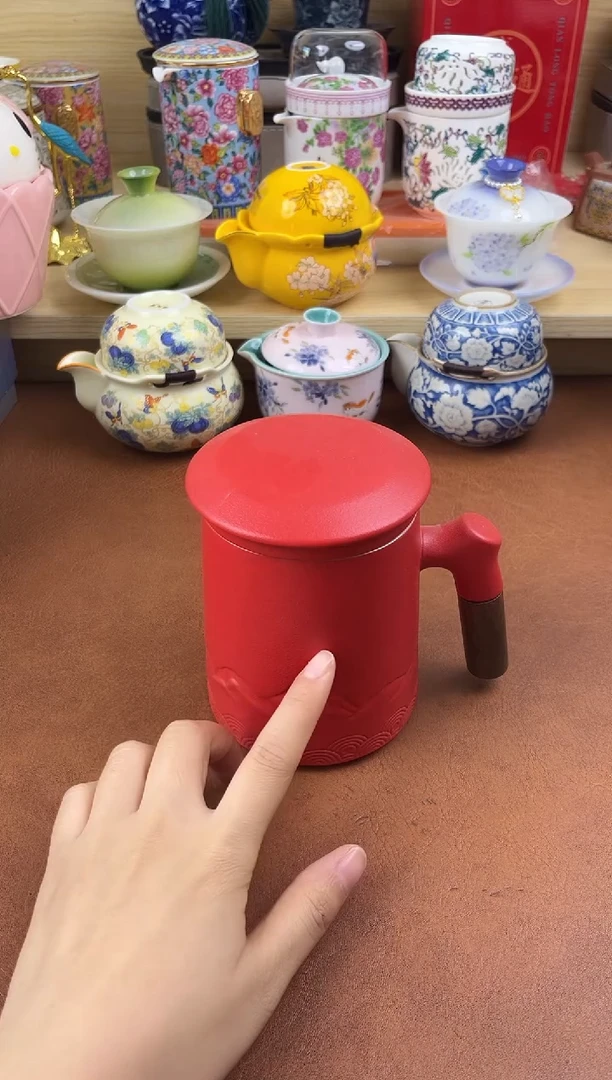 陶陶瓷茶具摆件旅行套组