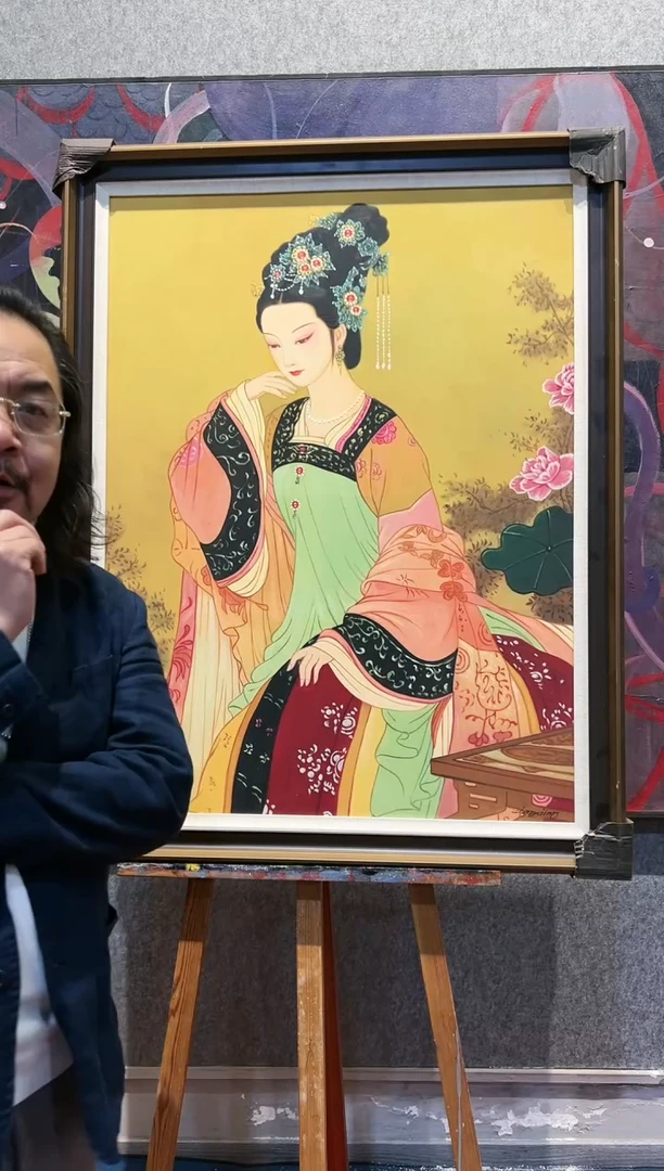 油画张敬-75*100尺寸-油画作品