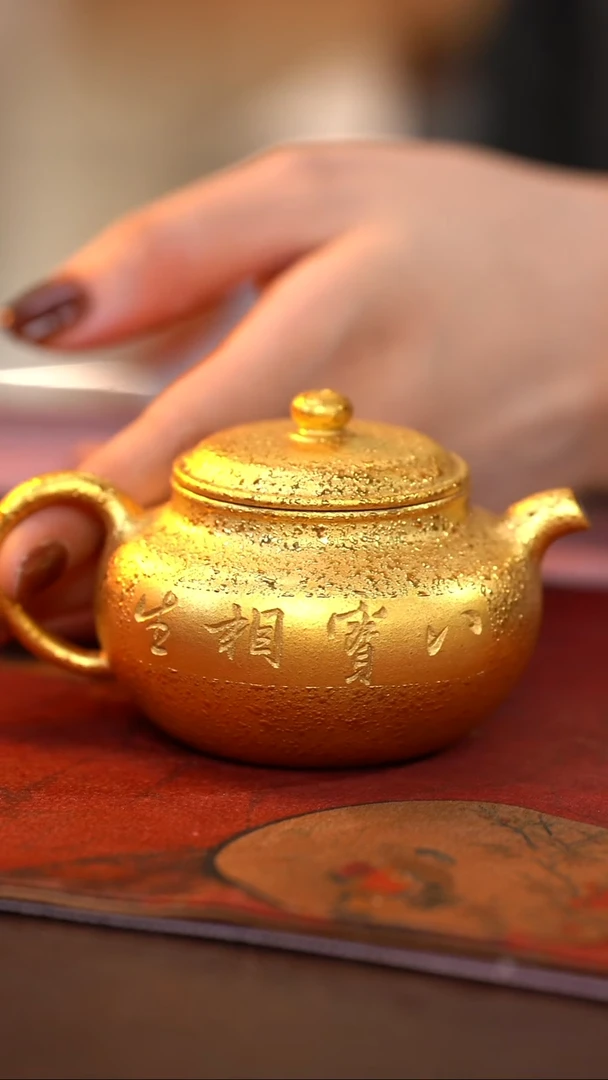 茶杯紫砂猫*王【宜景窑系列】套组