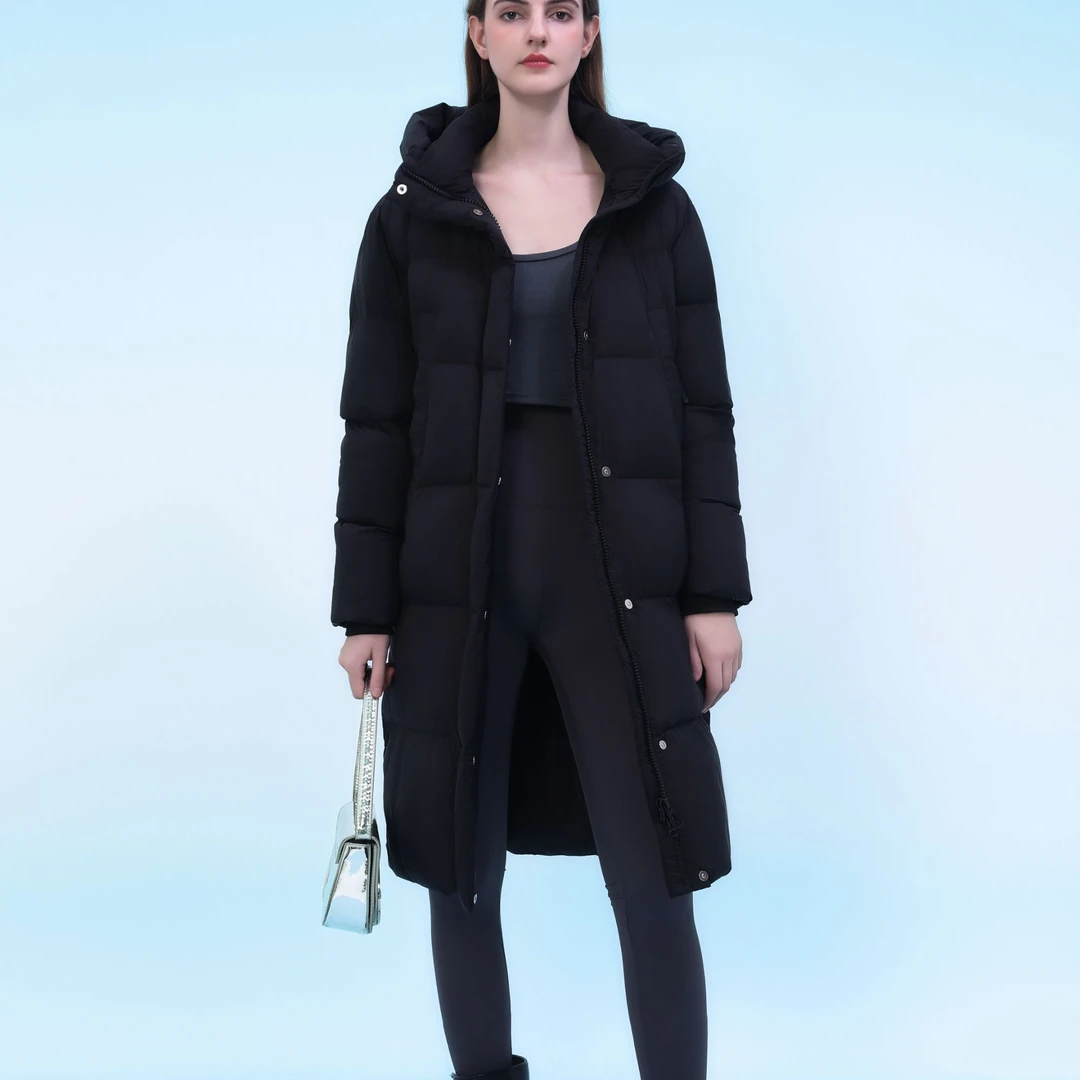 高充绒中长款云朵泡芙羽绒服MT8203