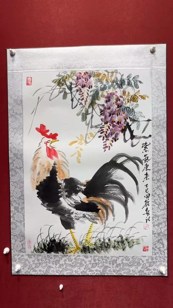 国画田哲老师现场创作 10