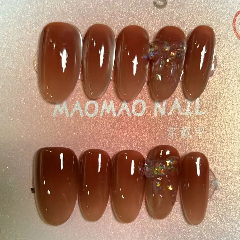 现货咕【旺旺蝴蝶结】MAOMAO重工纯手工穿戴甲穿戴式