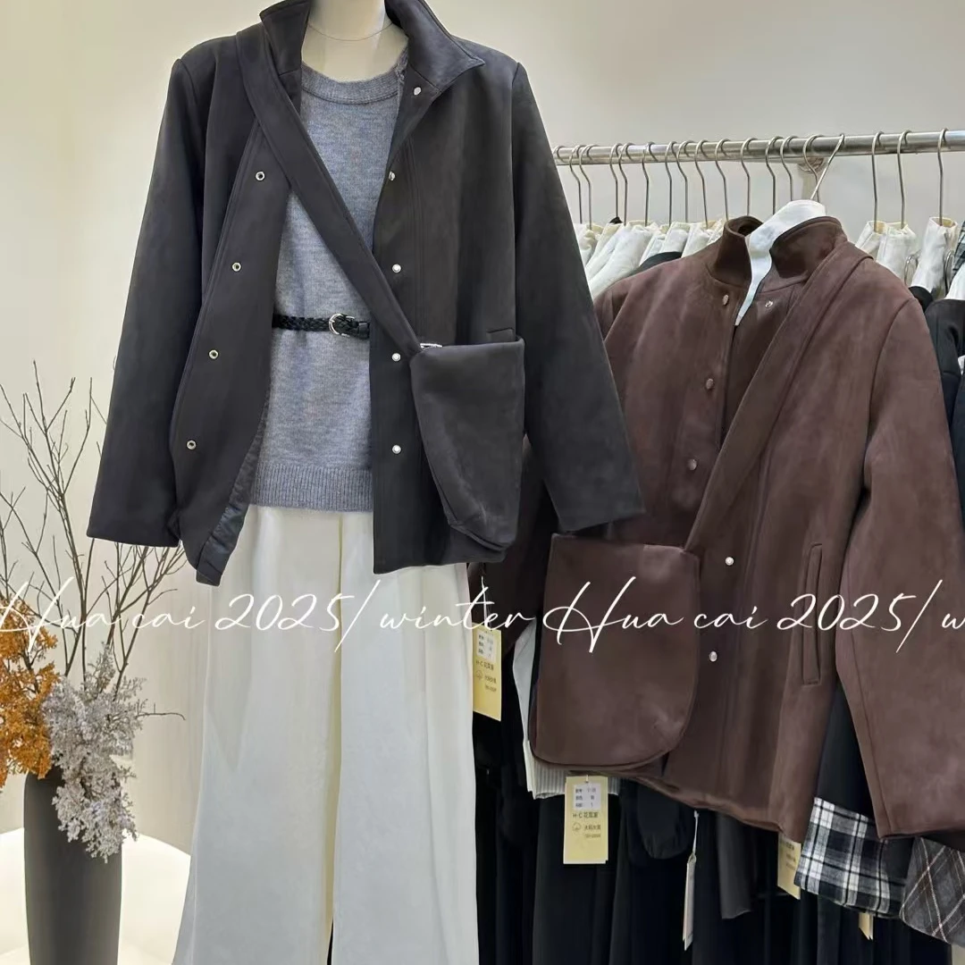 【花菜家】大码女装外套宽松外套#130