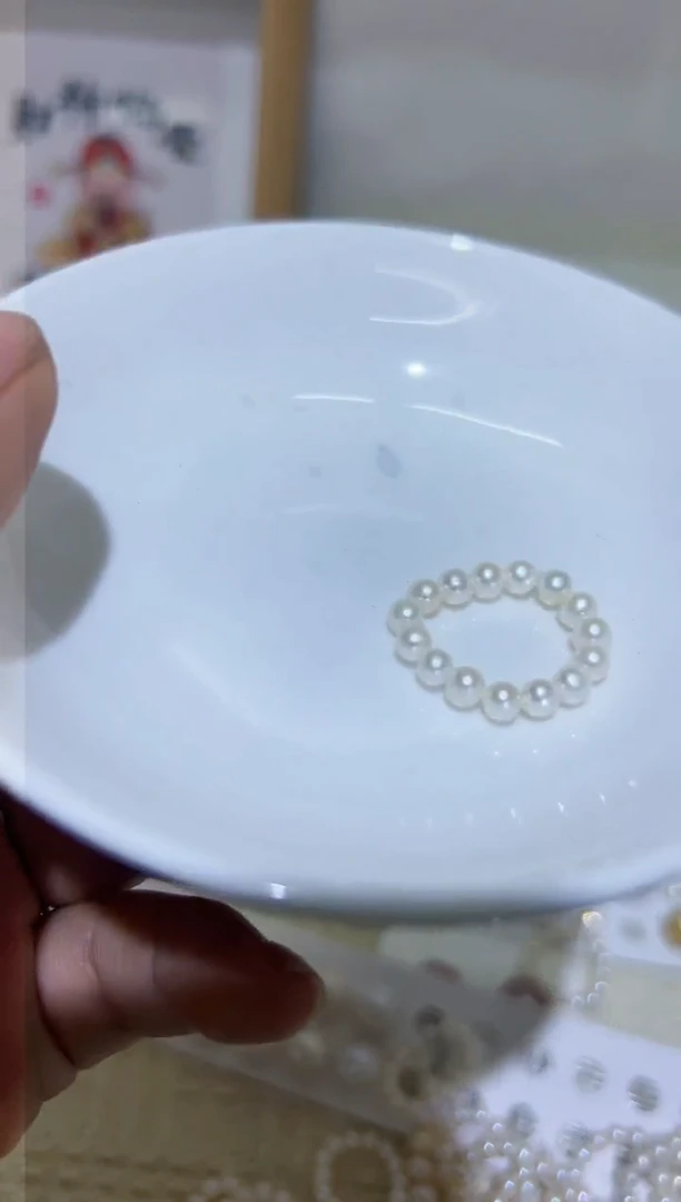 【闪购商品】淡水珍珠戒指银S925镶嵌3淡水珍珠18.88