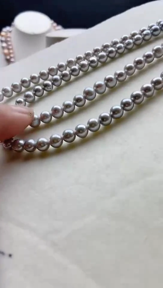 淡水珍珠未镶嵌颈饰1
