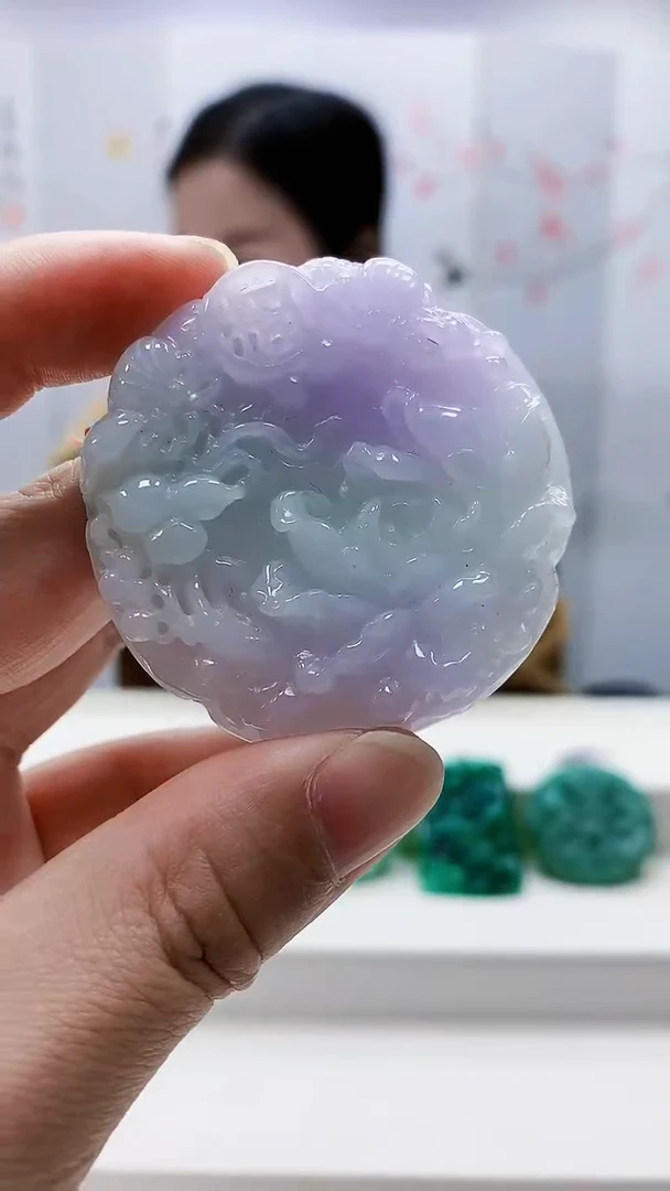 未镶嵌定制翡翠4852ty-毛货挂件9