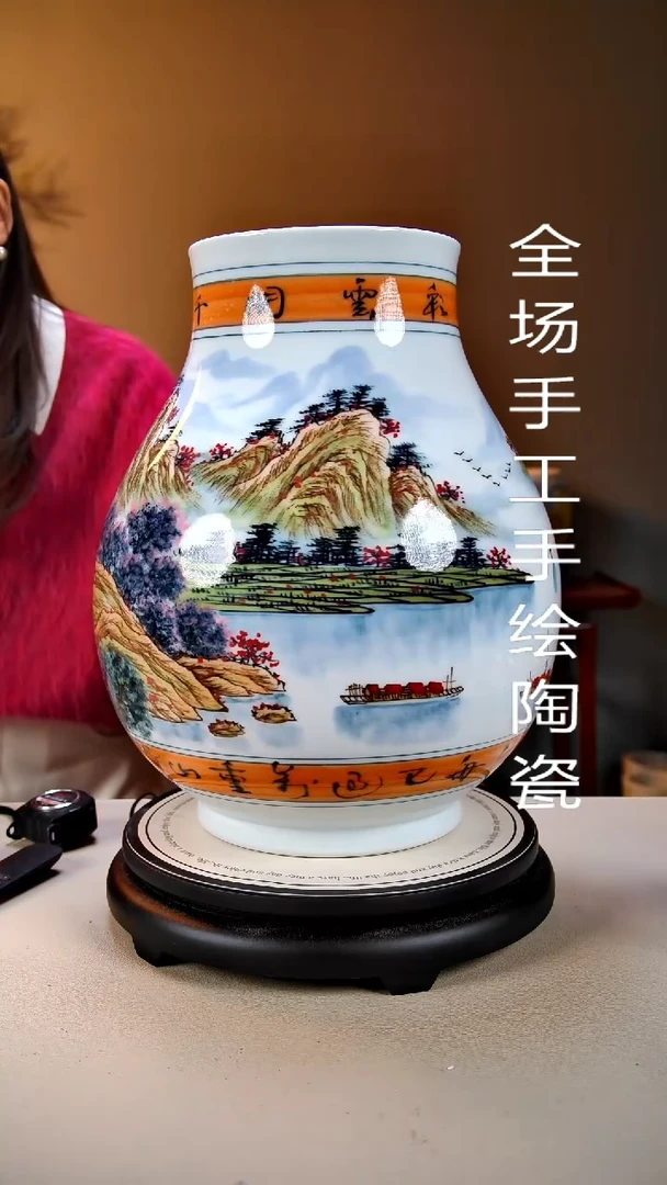 中式景德镇手绘陶瓷37