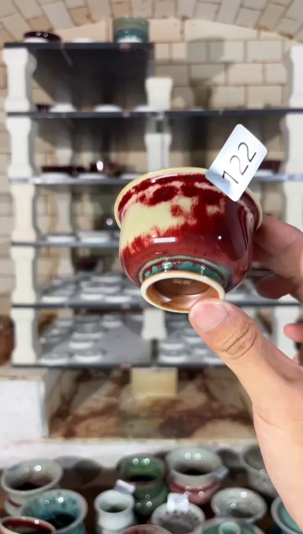 杯精品窑变钧瓷茶器