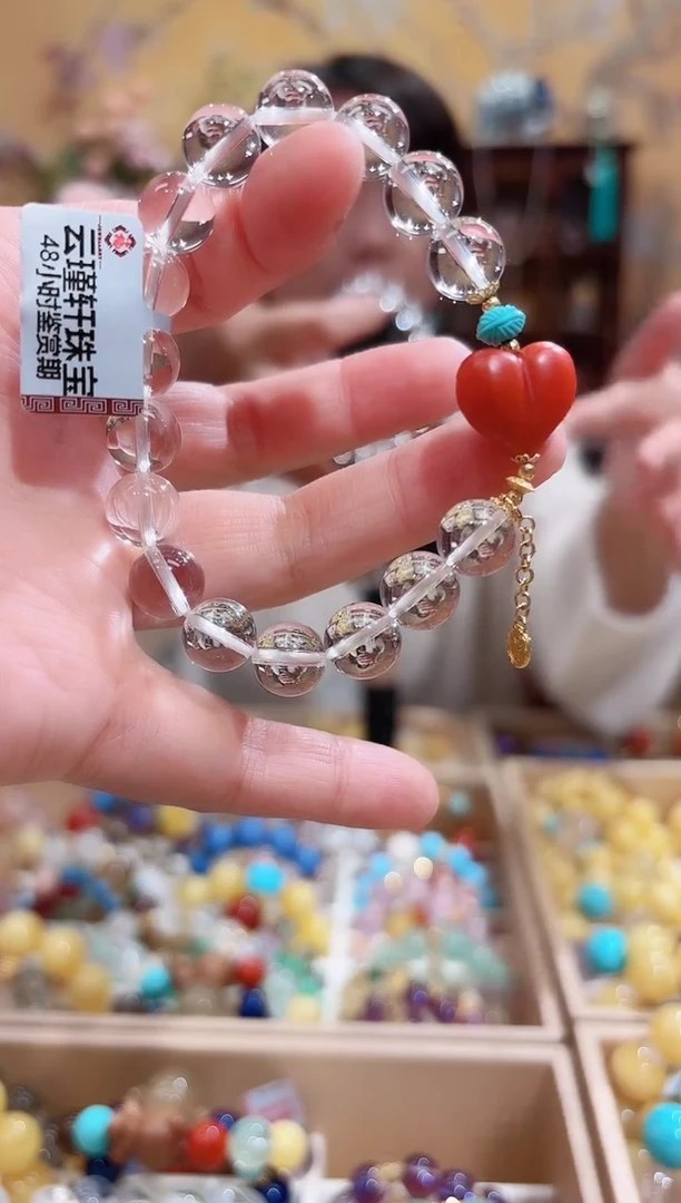 18K金镶嵌手串水晶设计款