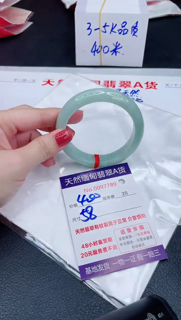 未镶嵌手镯翡翠400.00