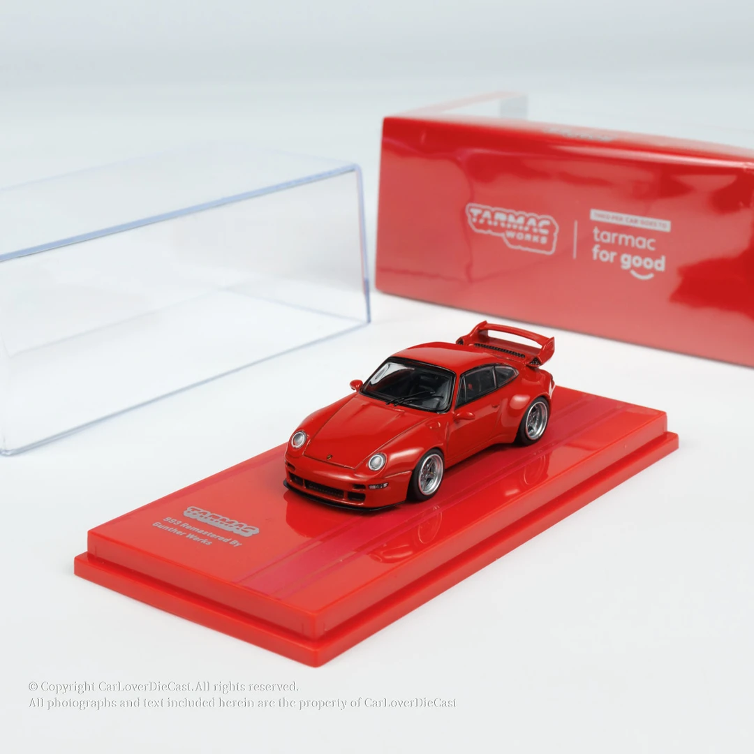 Tarmac Works 1:64 993 Gunther Werks 合金汽车模型