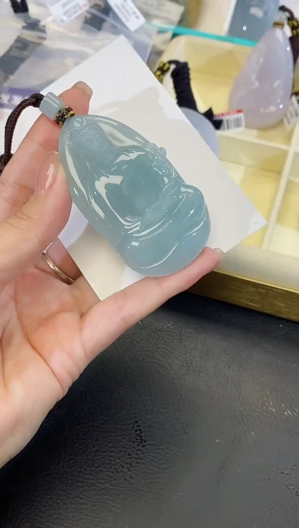 颈饰未镶嵌翡翠缅甸天然翡翠