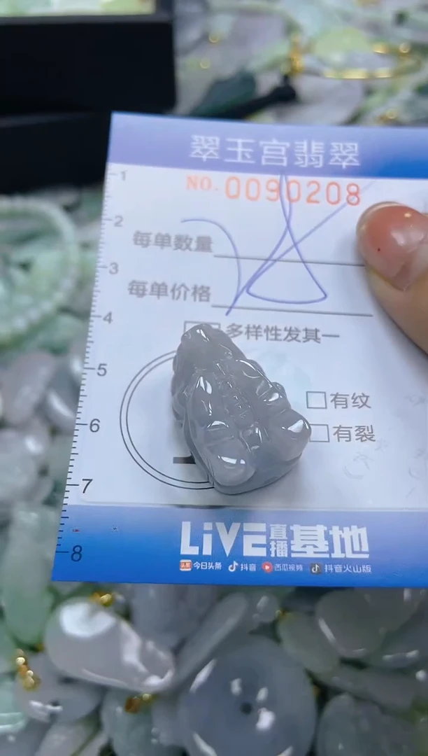 【闪购商品】翡翠未镶嵌颈饰闪购0090208