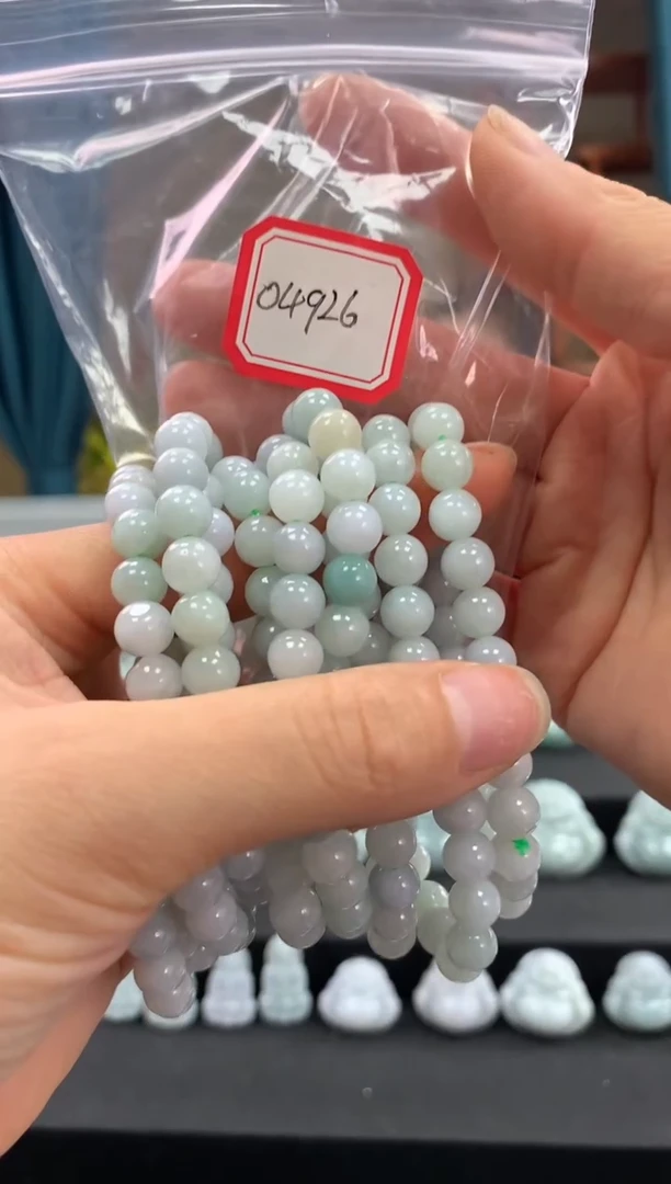 未镶嵌手串翡翠04926手串 多样性发一件