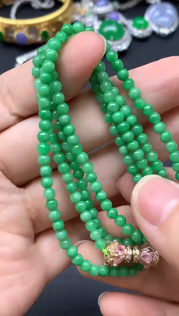 颈饰未镶嵌翡翠434中国好珍宝