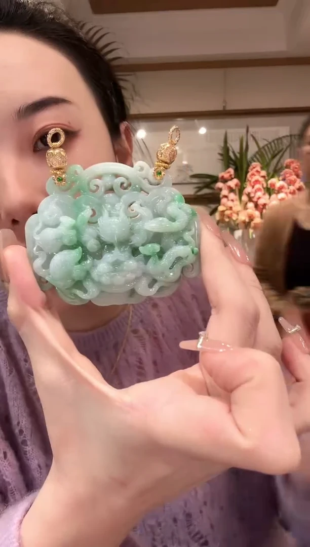 【闪购商品】翡翠颈饰未镶嵌国风