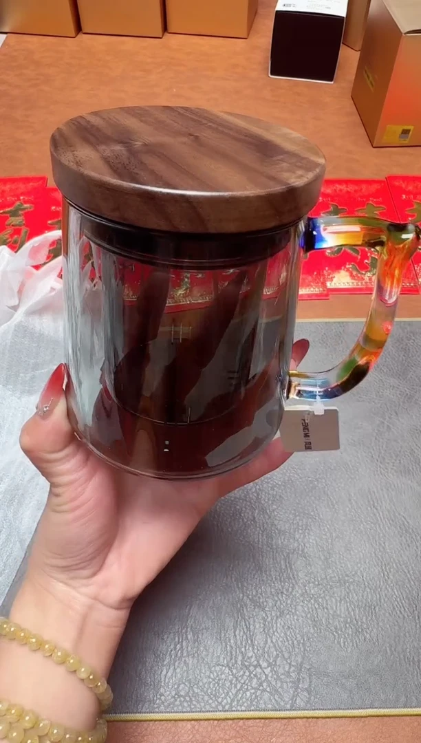 【闪购商品】风谜木璃木兰杯烟灰色