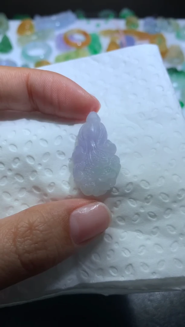 未镶嵌定制翡翠毛货