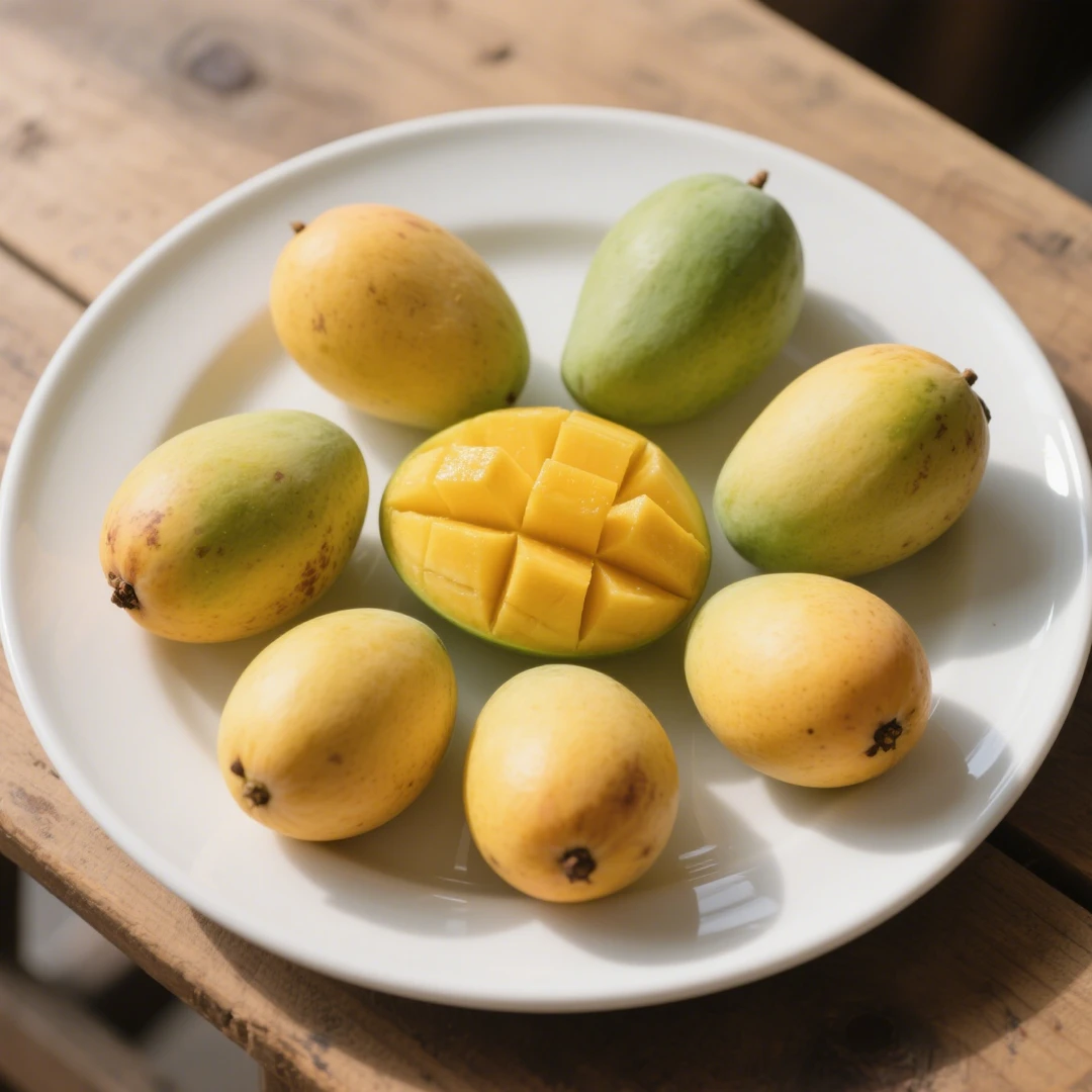 【细腻·清甜】精品广西芒果 约1斤-2斤脆甜金煌芒新鲜贵妃芒