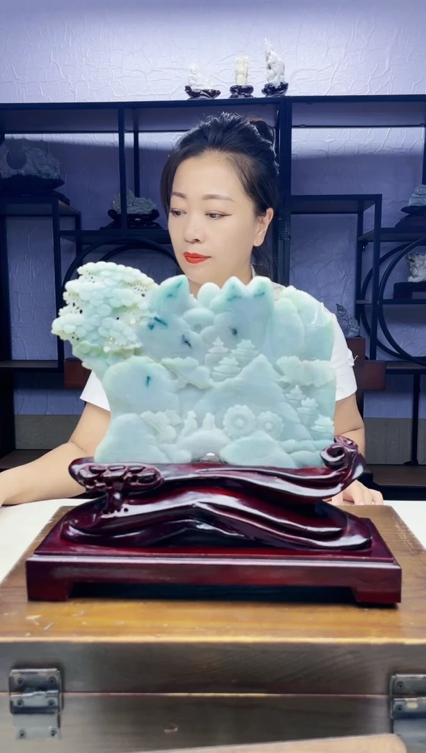 未镶嵌定制翡翠毛货09240123