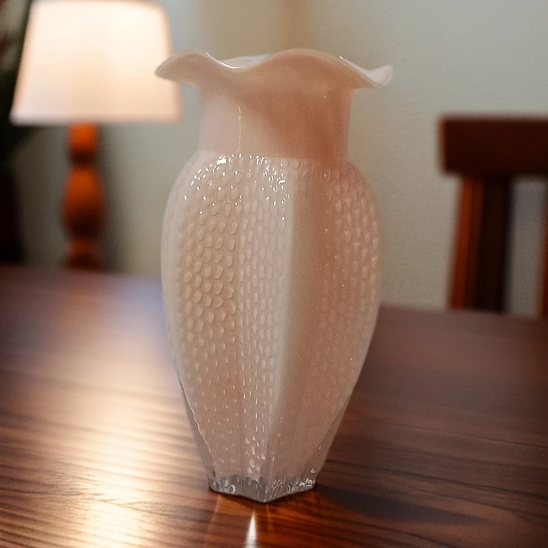 164杨桃款花瓶大号（无金星）高28口9.5