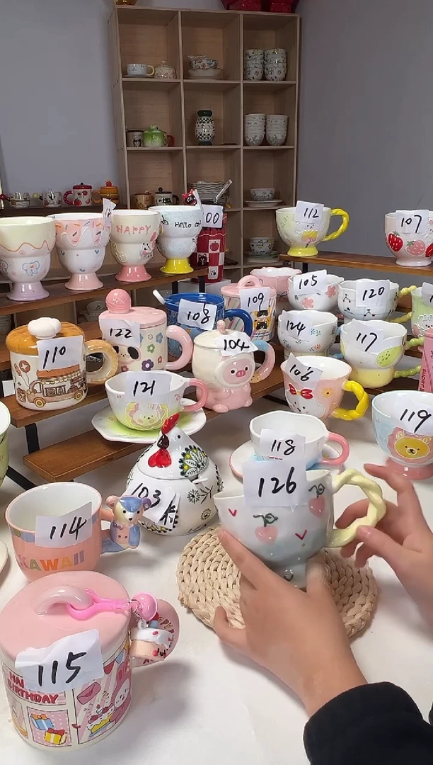 陶瓷无盖款126景德镇楠来北往工厂店