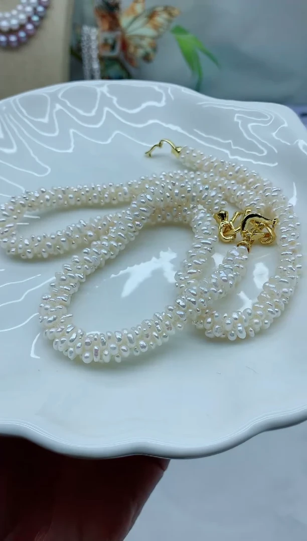 颈饰未镶嵌淡水珍珠妳***窗多样性发其一【非无瑕】