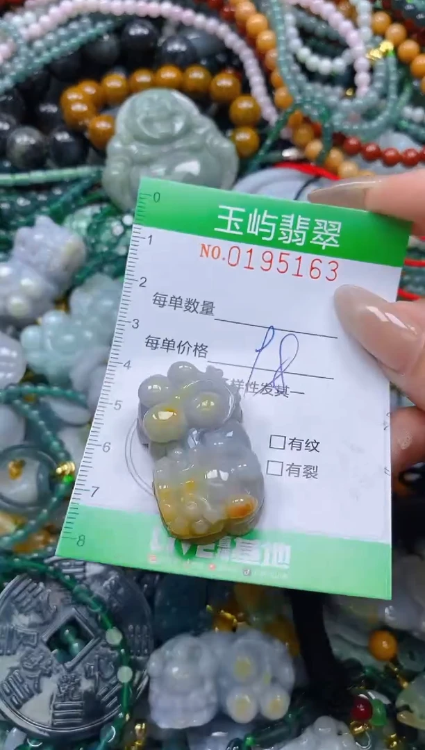 翡翠未镶嵌颈饰闪购0195163