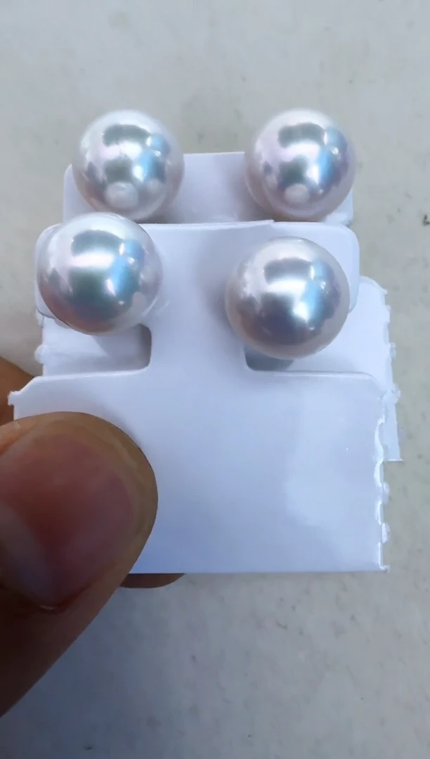 【闪购商品】淡水珍珠耳饰银S925镶嵌多样性发其一