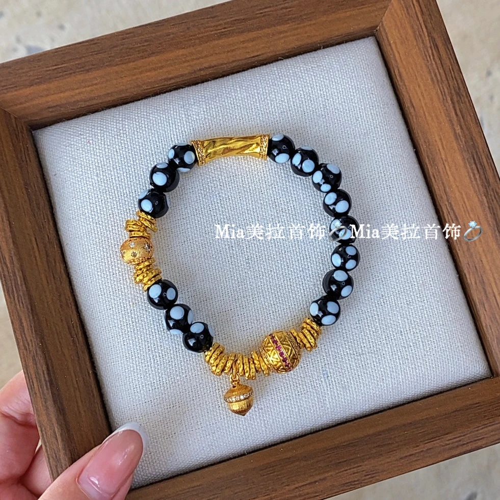 钛钢亚克力手链 鞋/包包/衣裤圈口50mm以下烧蓝彩色景泰蓝手工