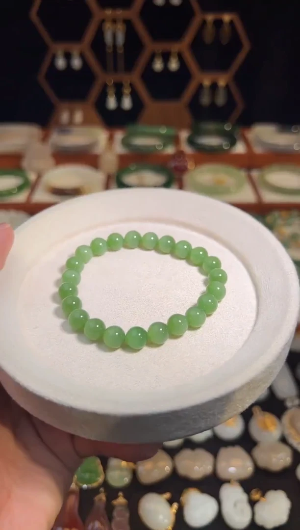 未镶嵌手链和田玉发了