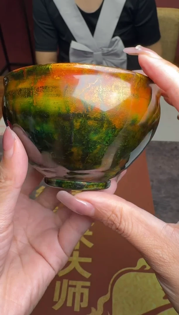 茶盏黄宝庆大漆盏93