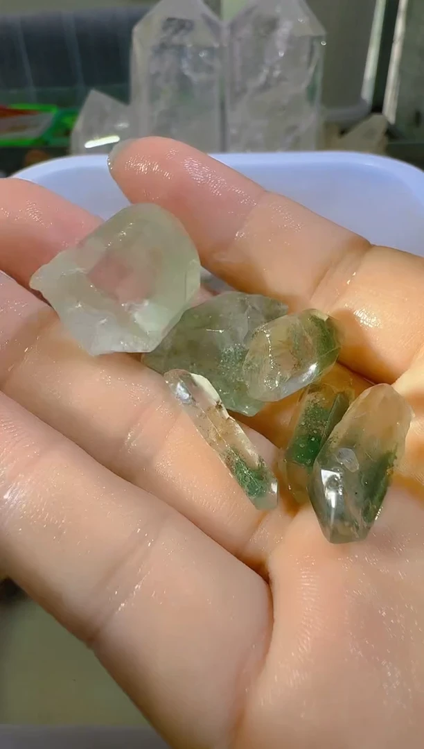 水晶珠宝半成品未镶嵌森*焱焱，水晶