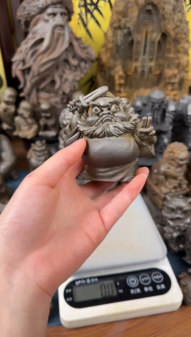 铁精致潮玩摆件大号钟馗