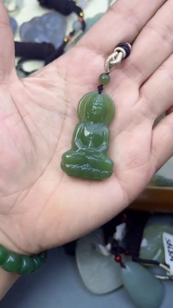 颈饰未镶嵌和田玉多样性发货  拍一发一