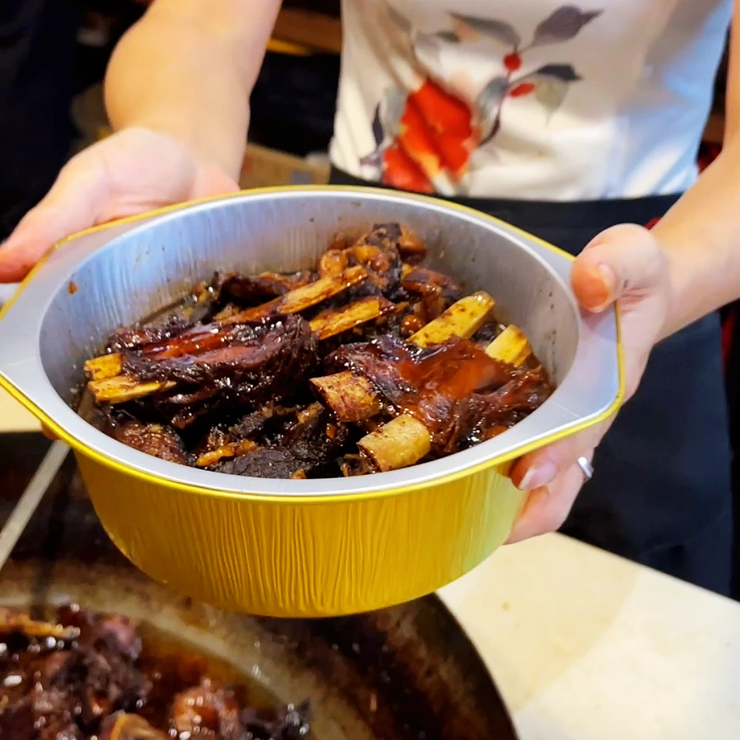 运和红烧羊肉煲 杭州临平特产 1斤半铝箔装