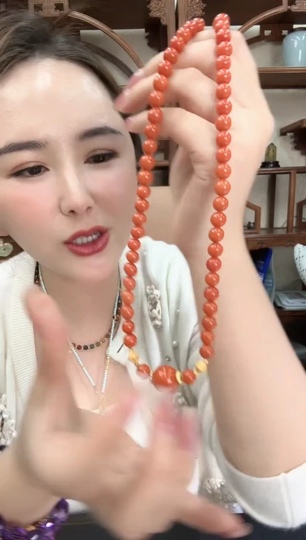 【闪购商品】南红玛瑙颈饰未镶嵌25021262
