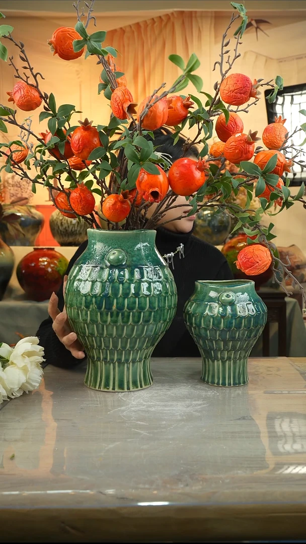 套组陶瓷花瓶花器