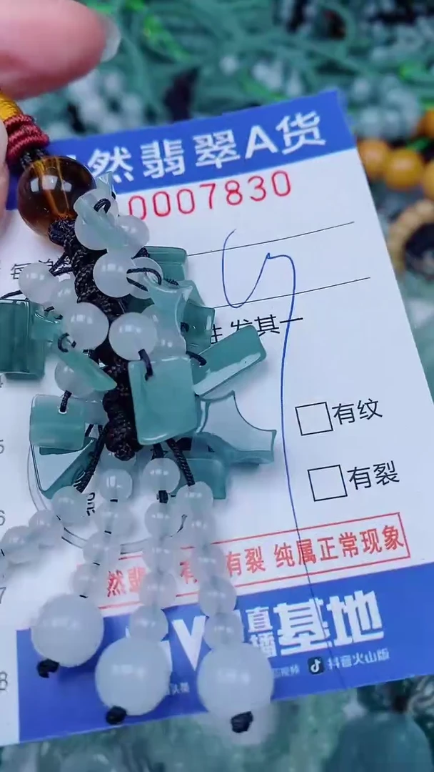 翡翠未镶嵌颈饰00007830