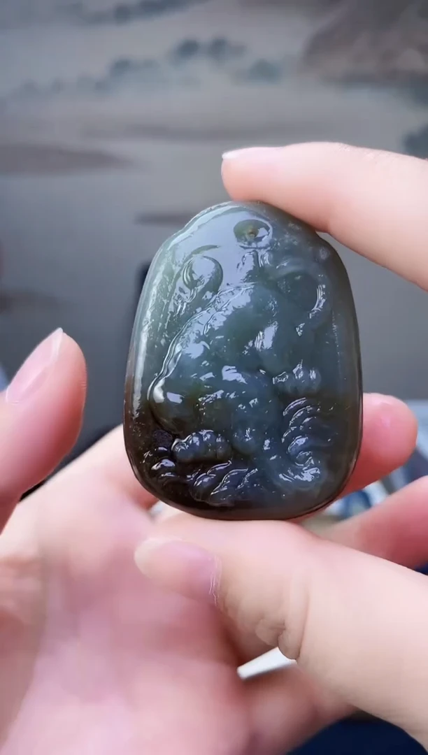 和田玉未镶嵌颈饰1